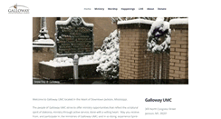 Desktop Screenshot of gallowayumc.org
